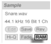 ABLETON LIVE 7 LE - Clip RAM Mode - 1
