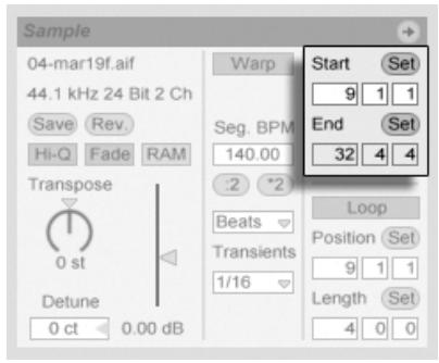 ABLETON LIVE 7 LE - Playing and Scrubbing Clips - 2