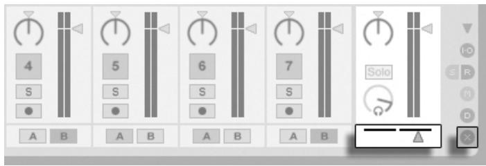 ABLETON LIVE 7 LE - Using Live's Crossfader - 1