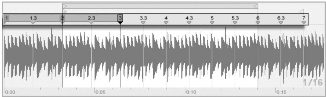 ABLETON LIVE 7 LE - Warp Markers - 1