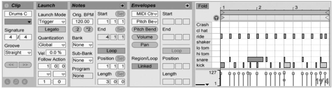 ABLETON LIVE 7 LE - MIDI Clips and MIDI Files - 2