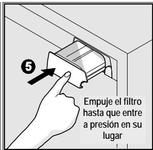 FRIGIDAIRE GPSZ28V9CS4 - Para reemplazar el filtró de agua: - 2