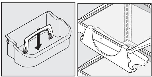 FRIGIDAIRE GPSZ28V9CS4 - Halterung fur hohe Flaschen - 1
