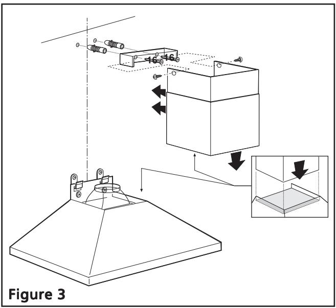 FRIGIDAIRE PLHV36W6KC - Preparation of mounting surface (Drywall) - 1