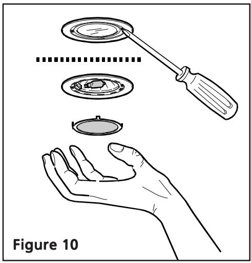 FRIGIDAIRE PLHV36W6KC - Lights replacement Figure 10 - 1