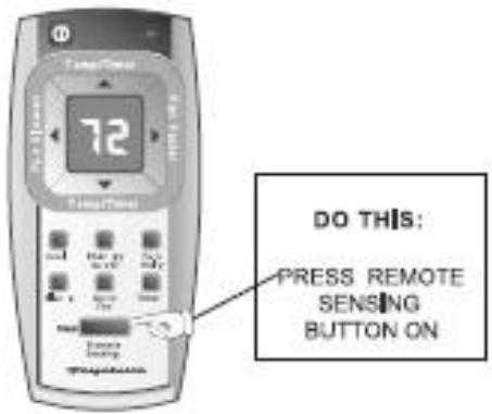 FRIGIDAIRE FAS25ER2AB - REMOTE SENSING FEATURE (on some models) : - 1