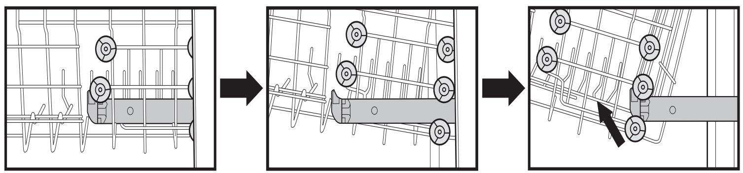 FRIGIDAIRE FGHD2455LF - Adjustable Upper Rack (available on select models) - 3