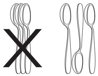 FRIGIDAIRE FGHD2455LF - Loading the Silverware Basket - 2