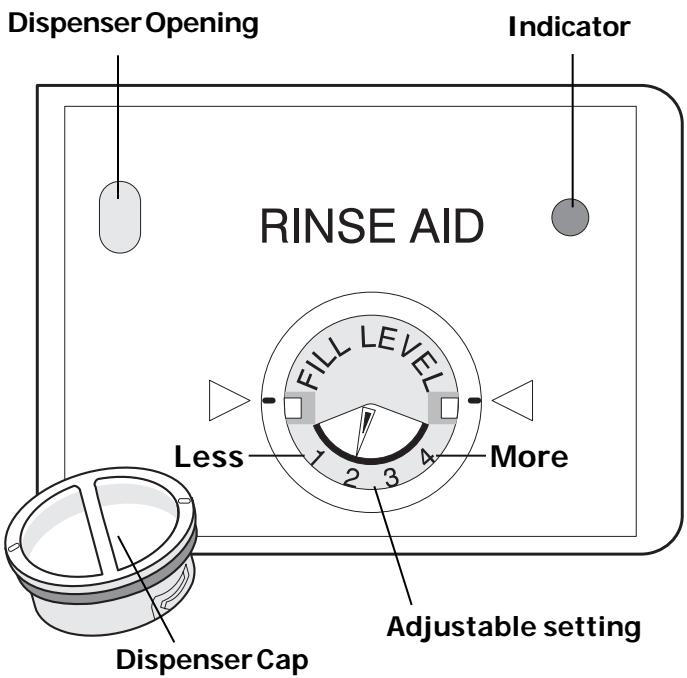 FRIGIDAIRE FGHD2455LF - Rinse Aid - 1