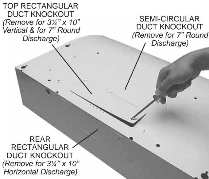 FRIGIDAIRE GL36WC4IES - PREPARE THE HOOD - 8