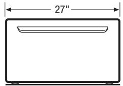 FRIGIDAIRE FAFW4011L - Available in: - 8