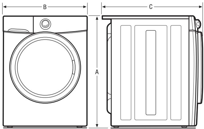 FRIGIDAIRE FAFW4011L - Available in: - 2