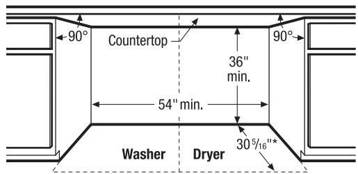 FRIGIDAIRE FAFW4011L - Built-In Installations - 1