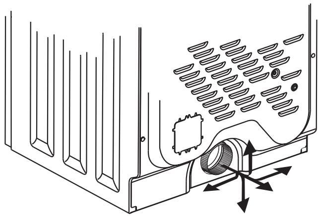 FRIGIDAIRE FAQG7001L - Exhaust direction - 1