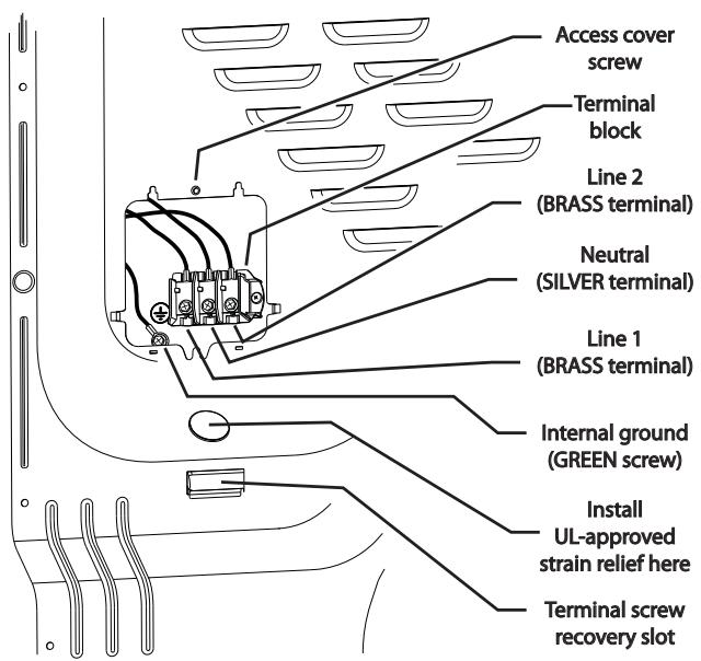 FRIGIDAIRE FAQG7001L - ELECTRICAL SHOCK HAZARD - 2