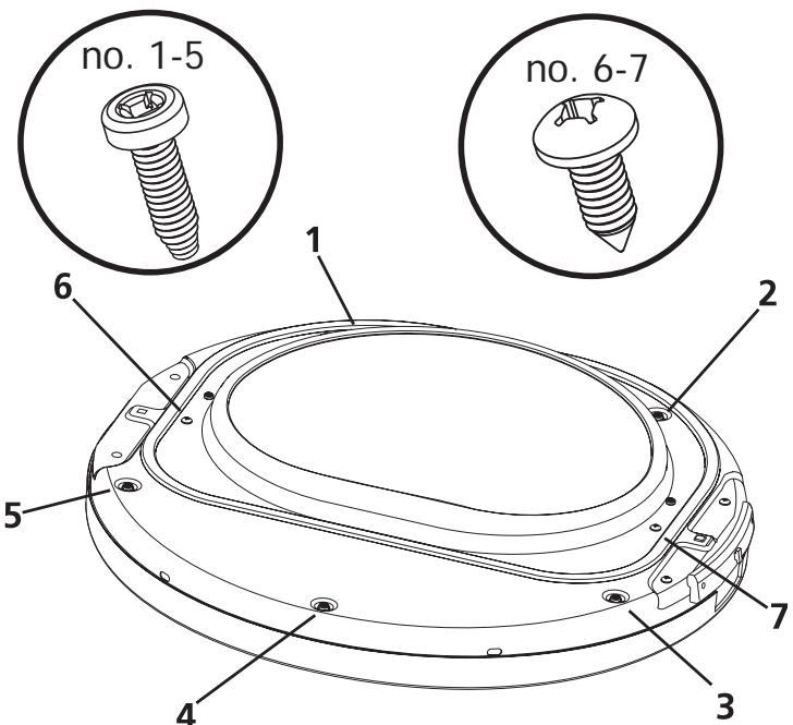 FRIGIDAIRE FAQG7001L - Reensamblaje de la puerta - 3