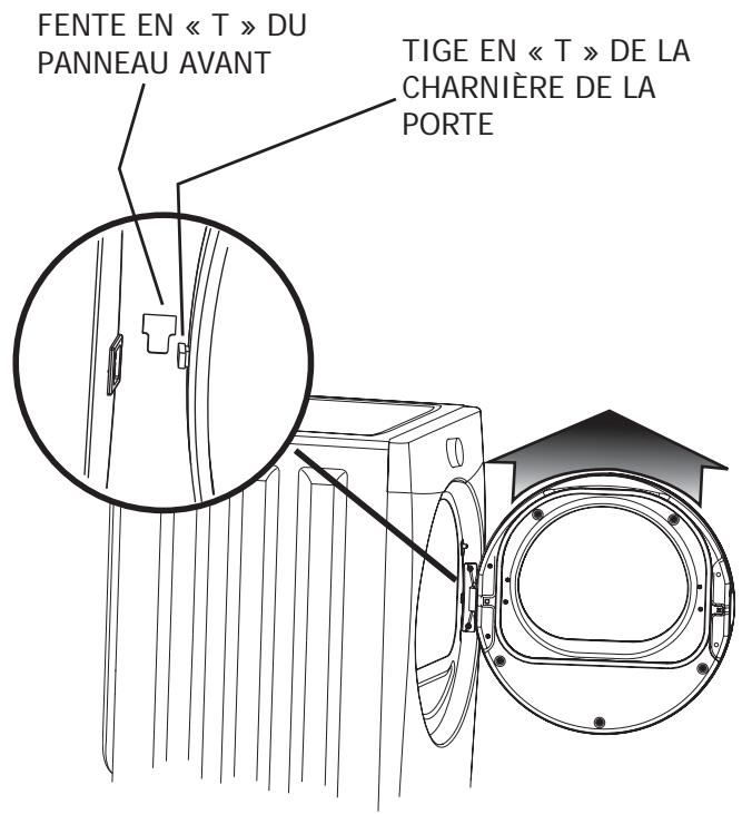 FRIGIDAIRE FAQG7001L - Dépose de la porte - 2