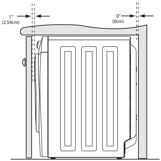FRIGIDAIRE FAQG7001L - Instalación en un Nicho o Armario - 3