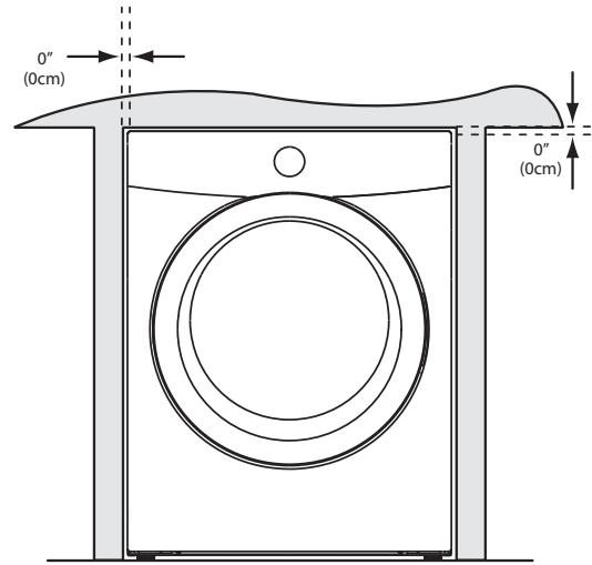 FRIGIDAIRE FAQG7001L - Installation in a Recess or Closet - 2