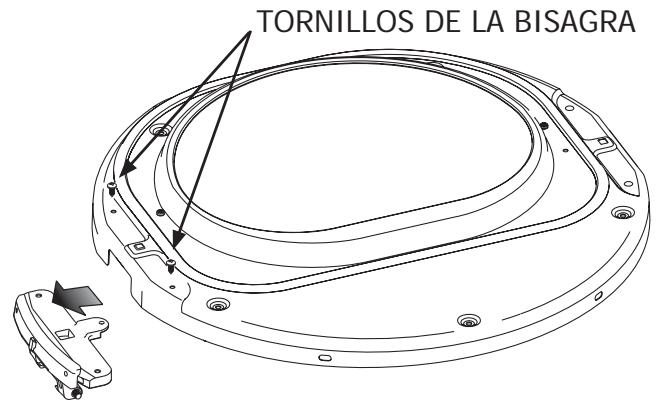 FRIGIDAIRE FAQG7001L - Inversión de la bisagra - 3