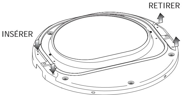 FRIGIDAIRE FAQG7001L - Inversion de la charnière - 5