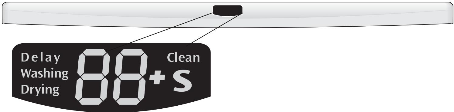 FRIGIDAIRE FGHD2433K - Status Indicator Lights - 1