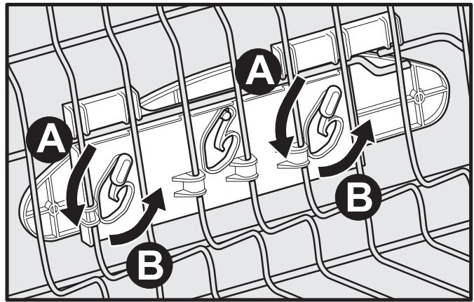 FRIGIDAIRE FGHD2433K - Adjustable Upper Rack (available on select models) - 1