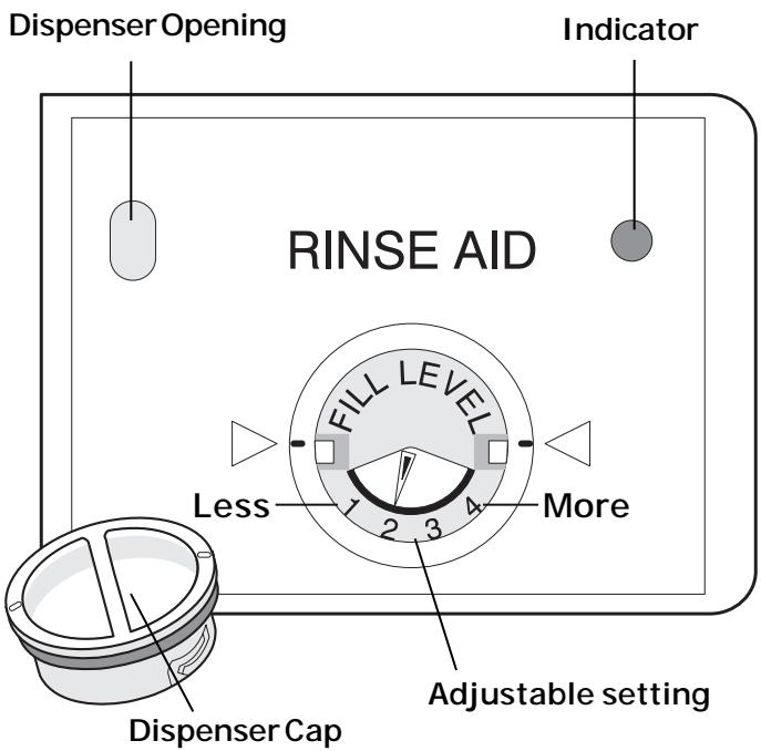FRIGIDAIRE FGHD2433K - Rinse Aid - 1