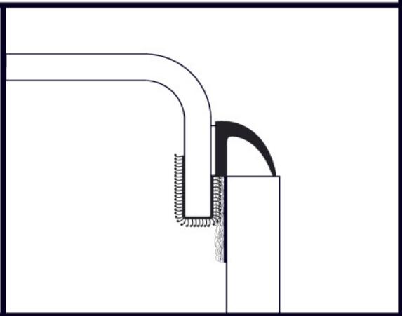 LAZER PANODUR - Pose du joint adhésif - 1