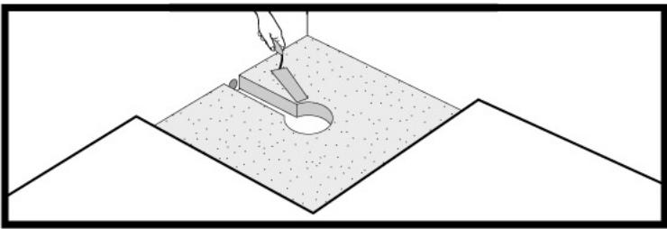 LAZER SHOWER DESIGN ALL FARENHEIT - Positionner la feuille isotanche - 2