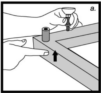 LAZER SHOWER DESIGN ALL FARENHEIT - Poser le cadre support - 1