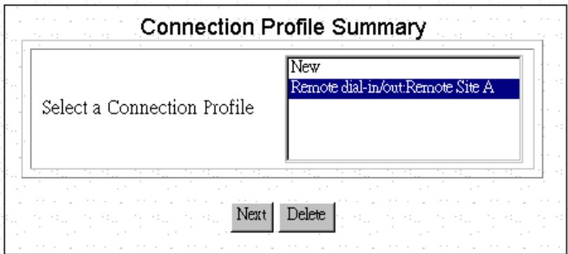 SMC 7301TA - Deleting Remote Office Access Profile - 1