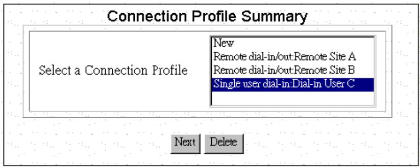 SMC 7301TA - Deleting Dial-in User Profiles - 1