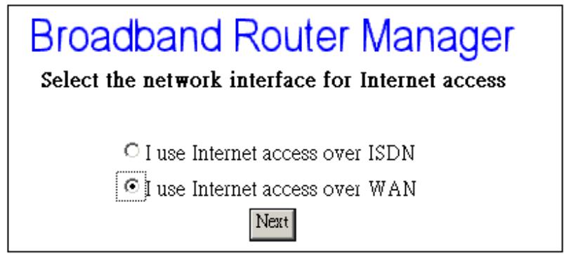SMC 7301TA - Basic Internet Access Configuration via WAN - 1