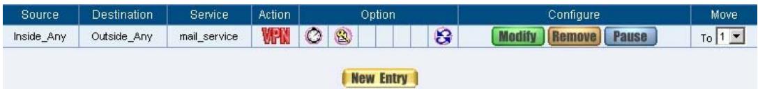 SMC BR21VPN - STEP 10. Enter the following setting in Outgoing Policy: (Figure11-15) - 2