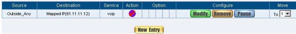 SMC BR21VPN - STEP 5. Add a new Incoming Policy, which includes the virtual server that set by STEP4: (Figure10-15) - 1