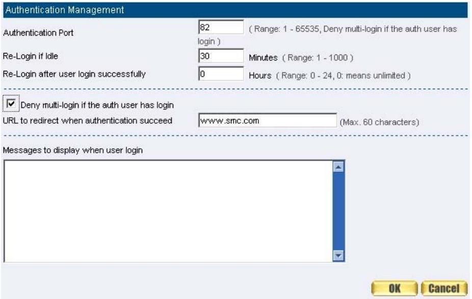 SMC BR21VPN - Authentication Management - 1