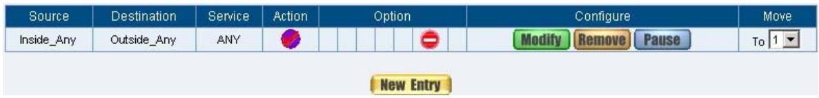 SMC BR21VPN - Step2. In Policy Outgoing, add one policy applied to P2P blocking setting. (Fig. 10-7) - 2