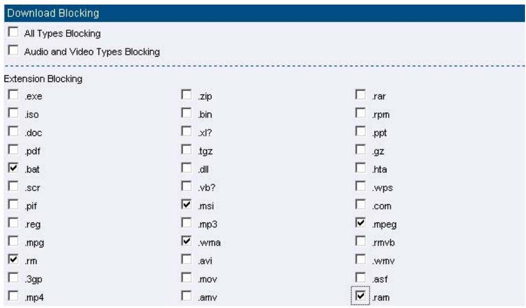 SMC BR21VPN - Forbid the users to access to specific network. (Take specific WAN IP and Content Blocking for example) - 4