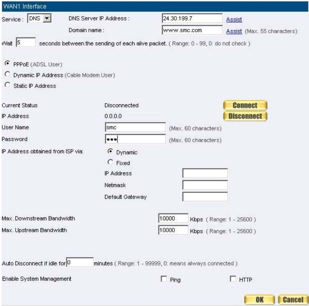 SMC BR21VPN - WAN1 Interface - 4