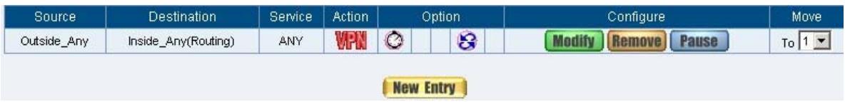 SMC BR21VPN - STEP 11 . Enter the following setting in Incoming Policy: (Figure11-17) - 2