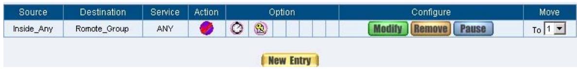 SMC BR21VPN - STEP 3. Enter the following setting in Outgoing Policy: - 2