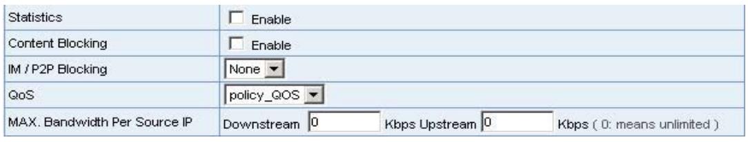 SMC BR21VPN - STEP 2 . Use the QoS that set by STEP1 in Outgoing Policy. (Figure7-5, 7-6) - 1