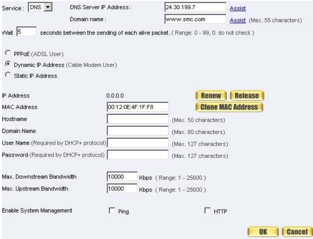 SMC BR21VPN - WAN1 Interface - 7