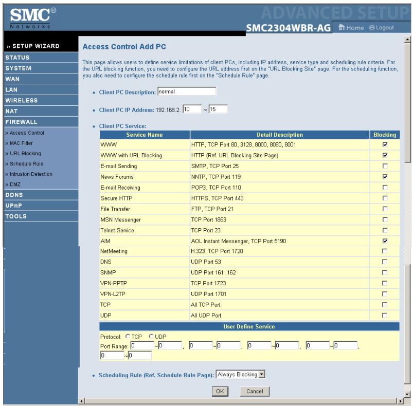 SMC 2304WBR-AG - Applications spéciales - 5