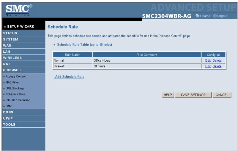 SMC 2304WBR-AG - [Filtre MAC] - 6
