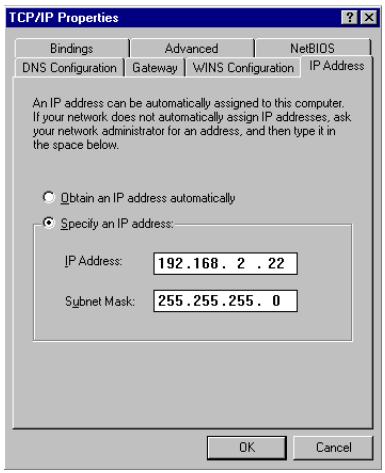 SMC 2304WBR-AG - Configuration IP manuelle (pour tous les systèmes d'exploitation windows) - 1