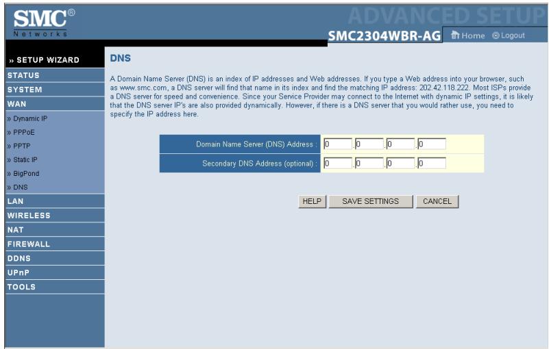 SMC 2304WBR-AG - Configuration du routeur sans fil ez-streamtm - 2