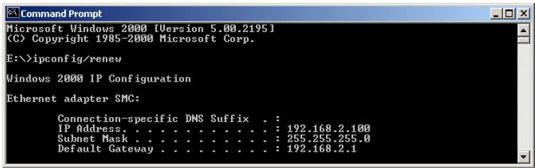 SMC 2304WBR-AG - [Broadcast SSID:] (Diffusion SSID) - 1