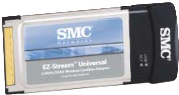 SMC 2336W-AG - EZ-Stream™ Universal Wireless Cardbus Adapter - 1